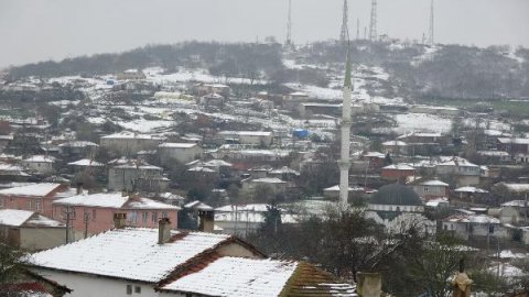 Balkanlar üzerinden gelen kar Trakya'dan giriş yaptı