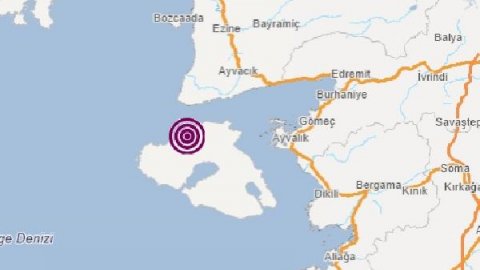 Ege beşik gibi: Çanakkale açıklarında 3.9 büyüklüğünde deprem