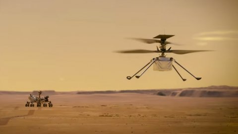 Tarihi gün: NASA, Mars'ta ilk kez helikopter uçurdu