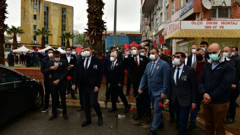 Hüzünlü veda! Çiğli Belediye Başkan Yardımcısı Mustafa Avdan son yolculuğuna uğurlandı