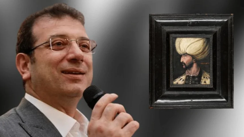 İBB Başkanı Ekrem İmamoğlu açıkladı: 5 milyonluk Kanuni portresi belediyeye bağışlandı