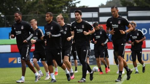 Beşiktaş'ta Aboubakar ve N'Koudou idmanda yer almadı