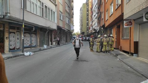 İstanbul'da 6 katlı bina çökme tehlikesi nedeniyle boşaltıldı