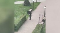 Perm Üniversitesi silahlı saldırganı kamerada