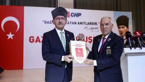 Kemal Kılıçdaroğlu, gazilerle buluştu