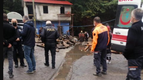 Zonguldak'ta kaçak maden ocağında göçük