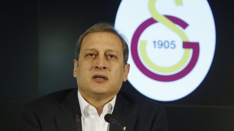 Galatasaray Başkanı Burak Elmas: "Boyun eğmeyeceğiz"