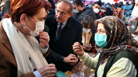 İYİ Parti lideri Meral Akşener Amasya'daydı