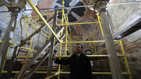 İBB Başkanı İmamoğlu: "Haliç, sanat havzasına dönüyor"