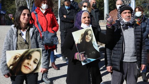 Gülistan Doku'nun ailesi oturma eylemini Ankara'ya taşıyor