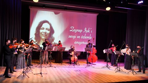 Konyaaltı’nda Antalya Devlet Opera ve Balesi Orkestrası başkemancısı Zeynep Işık anıldı