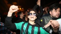 Sakaryaspor'un Spor Toto 1. Lig'e yükselmesi sabaha kadar kutlandı