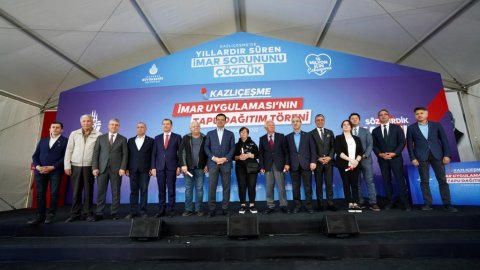 İBB ve Zeytinburnu Belediyesi 30 yıllık imar sorununu çözdü