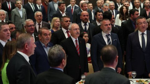 CHP lideri Kemal Kılıçdaroğlu "İktidar Yolunda Dayanışma Yemeği"nde konuştu: Helalleşmeyi getireceğiz