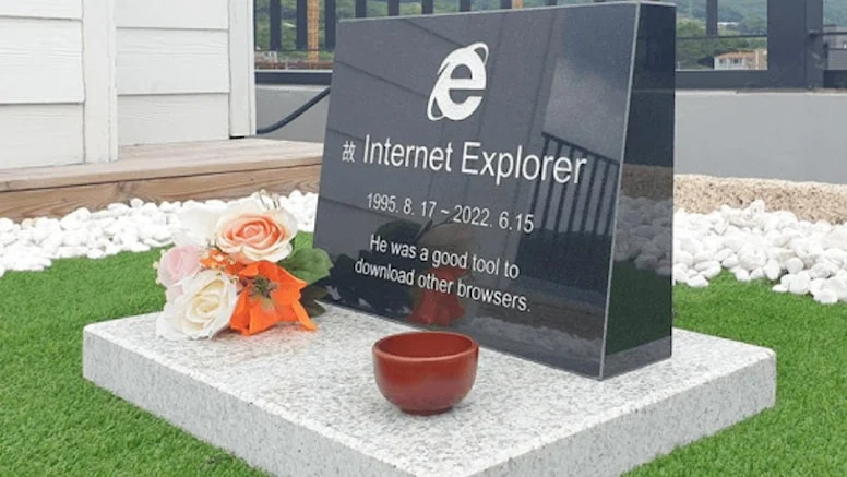 Internet Explorer’a eğlenceli veda!