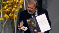 Ukrayna için satışa çıkarmıştı: Rus gazetecinin Nobel Barış Ödülü rekor fiyata alıcı buldu