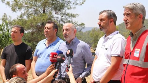 CHP'li Öztunç: "Yangın Erdoğan’ın yazlık sarayına yaklaşınca helikopterler, uçaklar hareketlendirildi"