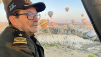 Balon pilotu göklerdeki 35.yılını kutladı