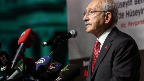 Kılıçdaroğlu Aşura Matem Merasimi'nde: "Kerbela'da temsil edilen adaletten yanayız"