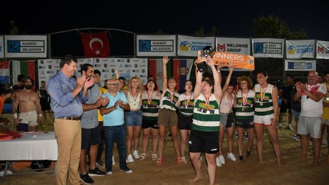 Kadıköy'de düzenlenen Uluslararası Ragbi Turnuvası sona erdi