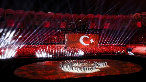 5'inci İslami Dayanışma Oyunları'nın açılış töreni gerçekleştirildi