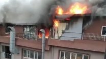 Başakşehir'deki Çorapçılar Sanayi Sitesi'nde çıkan yangın sadece maddi hasarla atlatıldı