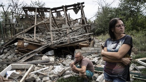 Ukrayna'nın Donbas'taki şehirlerinde Rus güçlerinin saldırıları devam ediyor