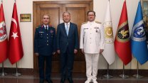 Bakan Akar, Deniz ve Hava Kuvvetleri Komutanlarını kabul etti