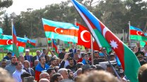 Azerbaycan şehitlerini sonsuzluğa uğurluyor
