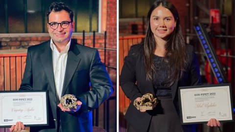 Belçika'da iki Türk'e "gelecek vadeden bilim insanı" ödülü
