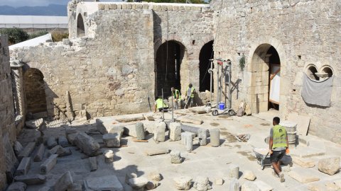 Aziz Nikolaos Anıt Müzesi yeni görünümüne kavuşuyor