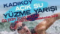 Kadıköy'de açık su yüzme yarışları 2 Ekim'de gerçekleşecek