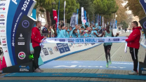 44. İstanbul Maratonu'nu erkeklerde Kenyalı Robert Kipkemboi kazandı
