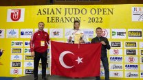 Milli judocu Hatice Vandemir Asya Açık Turnuvası'nda altın madalya kazandı