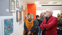 Küçükçekmece Belediyesi Güzel Sanatlar Akademisi öğrencilerinden resim sergisi