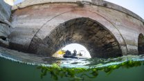 Kırıkkale'deki Kapulukaya Barajı'nın su altı güzellikleri görüntülendi