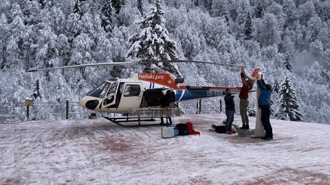 Helikopterli kayağın adresi Kaçkarlar Alpler'e rakip olarak gösteriliyor