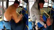 Halk otobüsü şoförü yolcu tarafından darp edildi: O anlar kamerada!