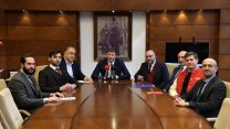 Skuter firma temsilcileri Kadıköy Belediye Başkanı Şerdil Dara Odabaşı ile bir araya geldi