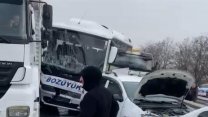 Bilecik'teki zincirleme kazada 11 kişi yaralandı!