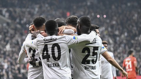 Beşiktaş, sahasında Corendon Alanyaspor'u yendi