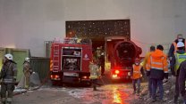İstanbul Finans Merkezi inşaatında yangın çıktı: 3 işçi dumandan etkilendi