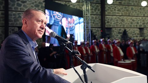 Cumhurbaşkanı Erdoğan'dan Altılı Masa'ya: "Size rağmen milletim hem aday hem de Cumhurbaşkanı yapacak"