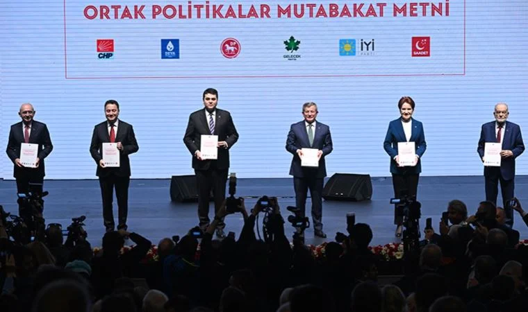 Millet İttifakı 'Ortak Mutabakat Metni'ni açıklandı