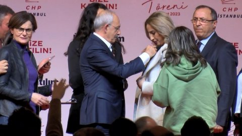 Kılıçdaroğlu Bakırköy'de partisinin üye katılım törenine katıldı