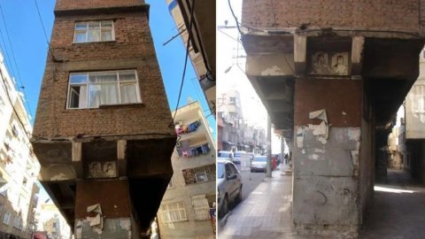 Şehirler yerle bir oldu: Tek kolonlu bu ev depremlere meydan okudu
