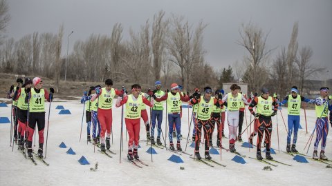 Erzurum'da düzenlenen Biatlon Türkiye Şampiyonası tamamlandı