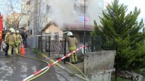Maltepe'de oturduğu evi yaktı: Yangın ucuz atlatıldı