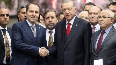 Cumhurbaşkanı Erdoğan-Fatih Erbakan görüşmesi sona erdi
