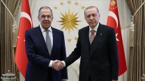 Cumhurbaşkanı Recep Tayyip Erdoğan, Rusya Dışişleri Bakanı Sergey Lavrov ile bir araya geldi